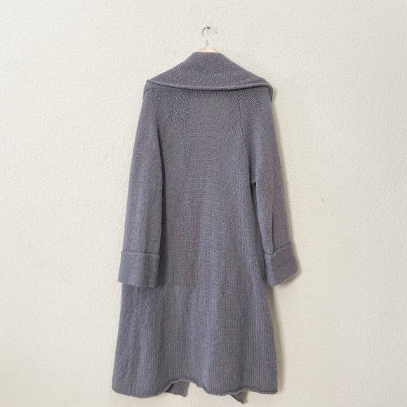Soft Surroundings Cardigan Telluride Topper Shawl Wool Mohair Long Casual Cozy L - Picture 3 of 10